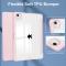  iPad Air 13 2026-2024 Fodral Hybrid Med Pennhållare Rosa