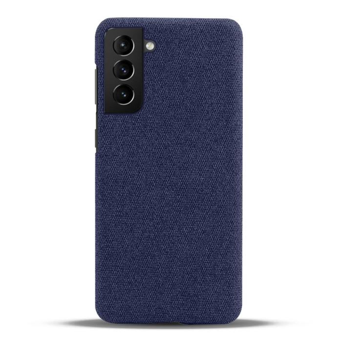 Bild 4, KSQ KSQ Samsung Galaxy S22 Plus Skal Tygbelagt Blå