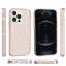  iPhone 14 Pro Max Skal Shockproof Glitter TPU Roséguld