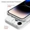  iPhone 15 Pro Skal Akryl/TPU Shockproof Svart