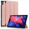  Lenovo Tab P11 / P11 Plus - Tri-Fold Läder Fodral - Roséguld