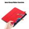  Lenovo Tab P11 / P11 Plus - Tri-Fold Läder Fodral - Röd
