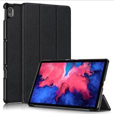  Lenovo Tab P11 / P11 Plus - Tri-Fold L&auml;der Fodral - Svart
