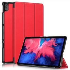  Lenovo Tab P11 / P11 Plus - Tri-Fold L&auml;der Fodral - R&ouml;d