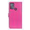  Motorola Moto G50 - Litchi Läder Fodral - Rosa