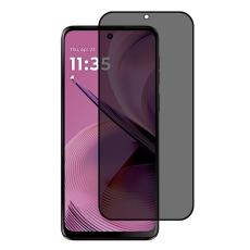  Motorola Moto G55 5G Skr&auml;mskydd Helt&auml;ckande H&auml;rdat Glas Privacy