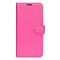  Samsung Galaxy A03 Fodral Litchi Läder Rosa