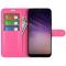  Samsung Galaxy A03 Fodral Litchi Läder Rosa
