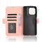  Motorola Moto G56 5G Fodral Med Avtagbart Kortfack Rosa