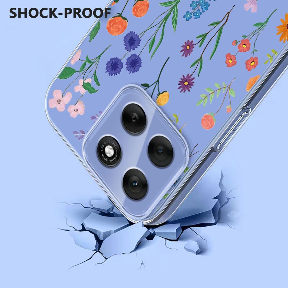  Motorola Moto G86 5G Skal Med Tryck Blommor