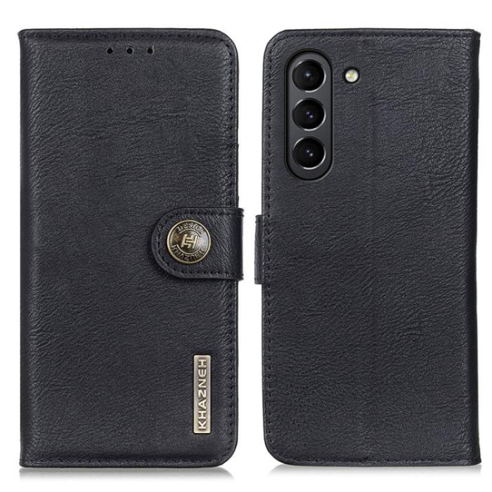 Bild 2, KHAZNEH KHAZNEH Samsung Galaxy S21 FE Fodral Läder Svart