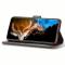 LC.IMEEKE LC.IMEEKE Samsung Galaxy S24 Fodral Läder Brun