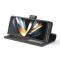 LC.IMEEKE LC.IMEEKE Galaxy Z Fold 6 Fodral Läder Svart