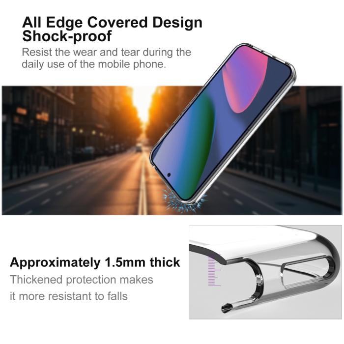 Bild 6, IMAK IMAK Google Pixel 11 Pro XL Skal TPU Transparent