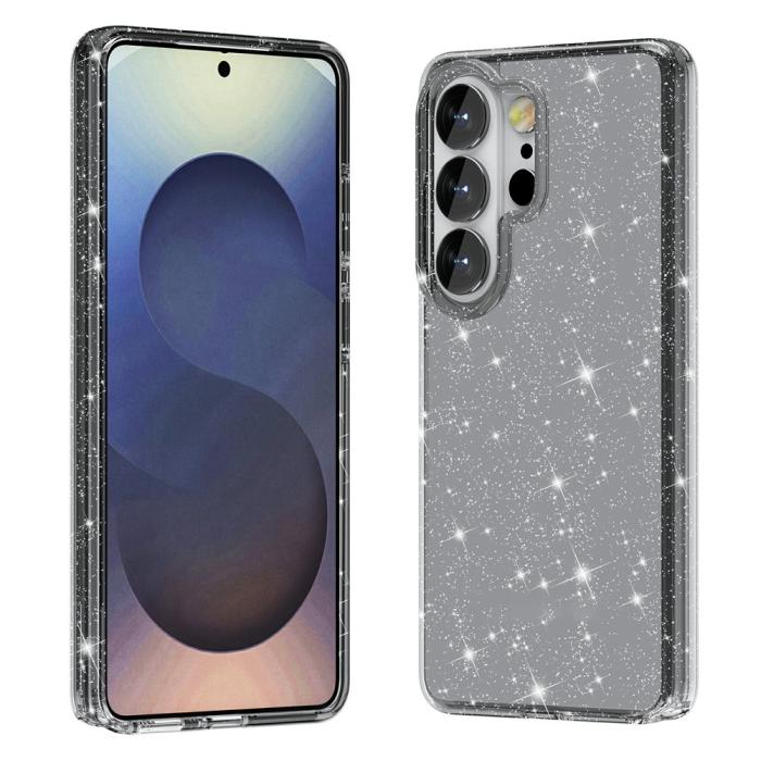Bild 2,  Samsung Galaxy S26 Ultra Skal Glitter TPU Svart