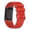  Fitbit Charge 6 / 5 Armband Silikon Ihåligt Röd