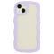  iPhone 14 Skal Wavy Hybrid Transparent/Lila