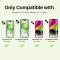 NORTHJO NORTHJO iPhone 15/15 Plus/14/14 Plus Linsskydd 3-PACK Grön