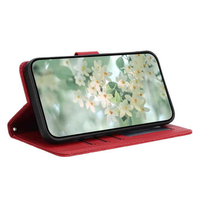 Bild 3,  Samsung Galaxy S26 Ultra Fodral Med Blommigt Tryck Röd