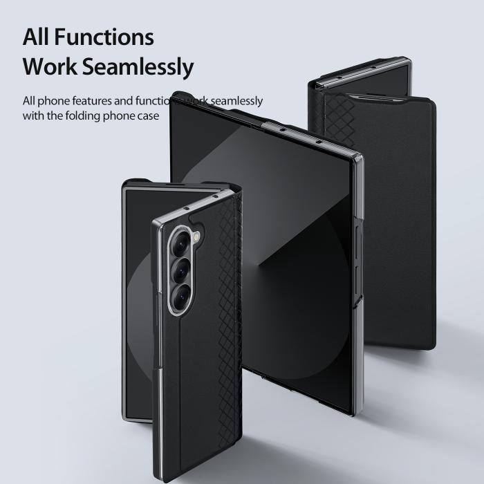 Bild 5, DUX DUCIS DUX DUCIS Samsung Galaxy Z Fold 7 Fodral Bril Series Svart
