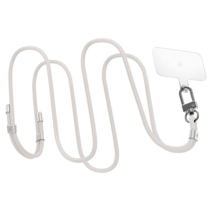 Bild 4, Spigen Spigen Mobilsnöre / Handledsrem Strap Set Pearl White