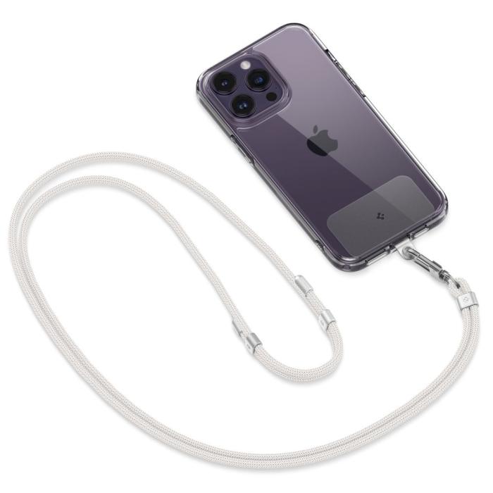 Bild 5, Spigen Spigen Mobilsnöre / Handledsrem Strap Set Pearl White