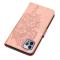  iPhone 15 Pro Max Fodral Fjäril Tryck Roséguld
