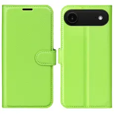  iPhone Air Fodral Litchi L&auml;der Gr&ouml;n