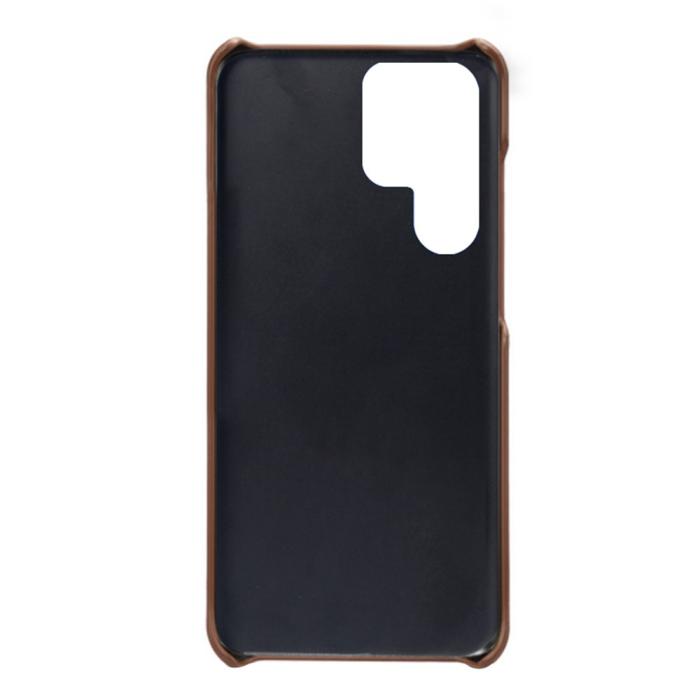 Bild 4, KSQ KSQ Samsung Galaxy S23 Ultra Skal Med 2 Kortfack Brun