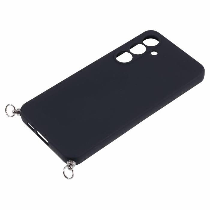 Bild 5,  Samsung Galaxy S25 Skal TPU Med Mobilsnöre Svart