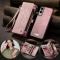 CASEME CASEME Samsung Galaxy S25 Edge Fodral Multifuntionell Rosa