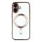  iPhone 17 Skal MagSafe Electroplated TPU Koppar
