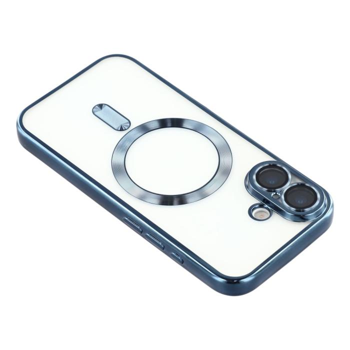 Bild 5,  iPhone 17 Skal MagSafe Electroplated TPU Blå
