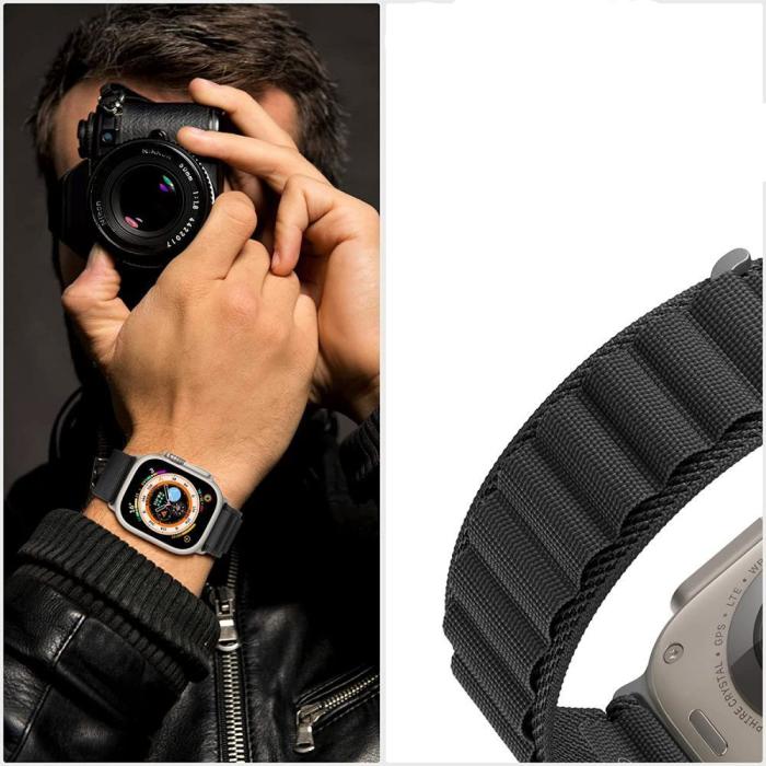 Bild 4, Tech-Protect Tech-Protect Apple Watch 42/44/45/46/49 mm Armband Nylon Pro