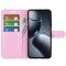  Xiaomi 15T Fodral Litchi Läder Ljus Rosa