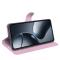  Xiaomi 15T Fodral Litchi Läder Ljus Rosa