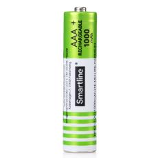 Smartline Smartline AAA 1.2V Ni-Mh Batteri Laddbar, 1000mAh, 4-PACK