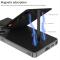 GKK GKK Galaxy S25 Ultra Skal Kickstand Med Korthållare Svart