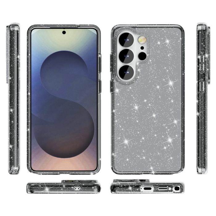 Bild 5,  Samsung Galaxy S26 Ultra Skal Glitter TPU Svart
