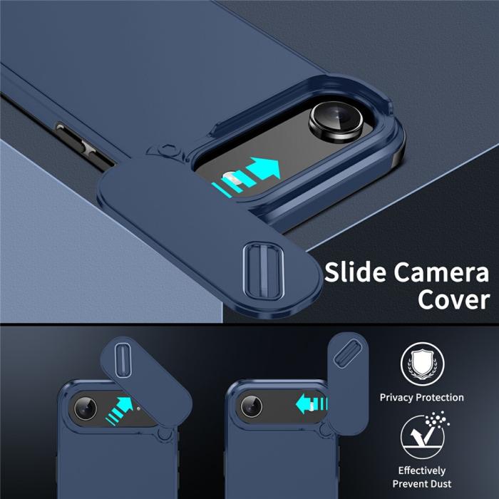 Bild 3,  iPhone Air Skal Hybrid Armor CamCover Blå