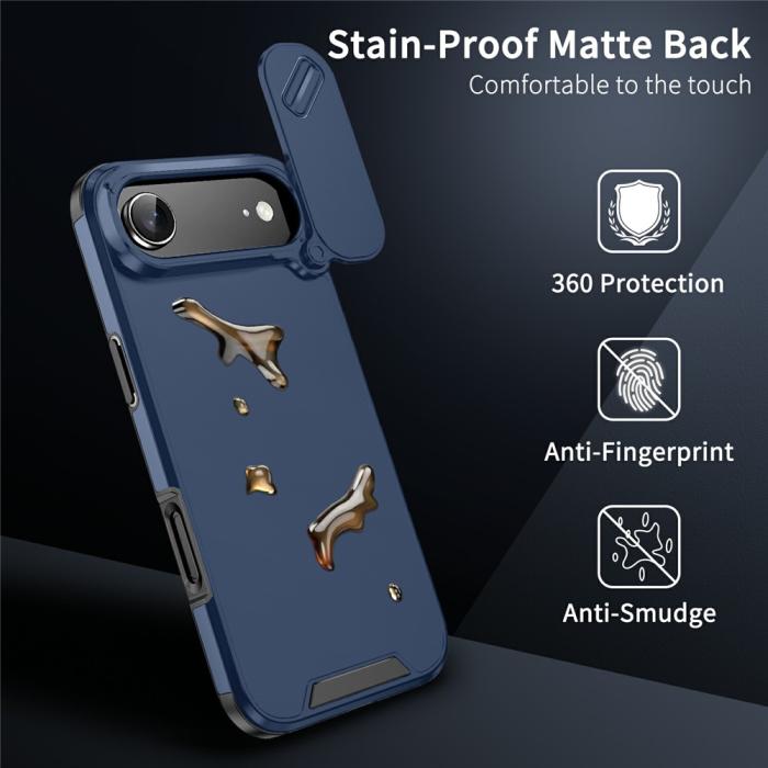 Bild 4,  iPhone Air Skal Hybrid Armor CamCover Blå