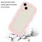  iPhone 15 Skal Wavy Hybrid Transparent/Rosa
