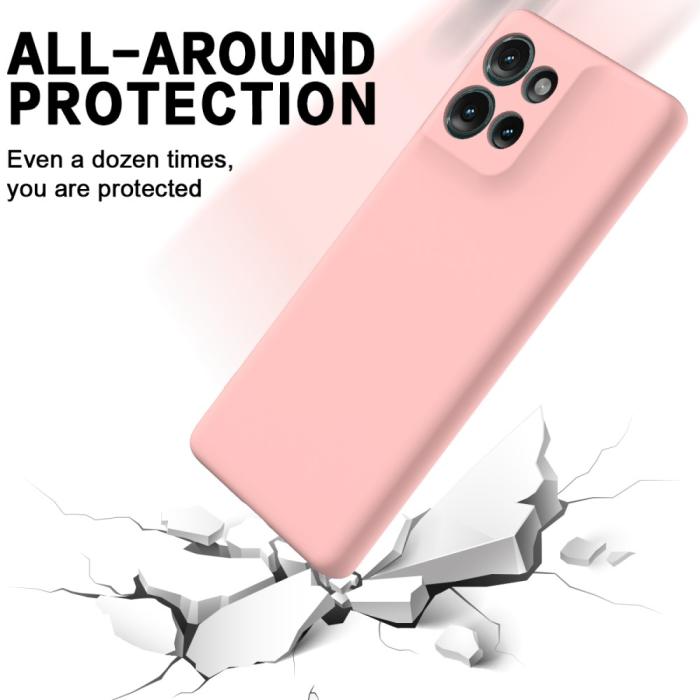 Bild 6,  Motorola Edge 50 Skal Liquid Silikon Rosa