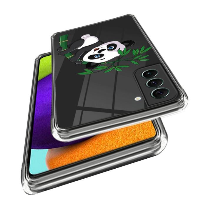 Bild 2,  Samsung Galaxy S24 Plus Skal Med Tryck Bamboo Panda