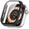  Apple Watch 10 42 mm Skal Med Skärmskydd Härdat Glas Svart