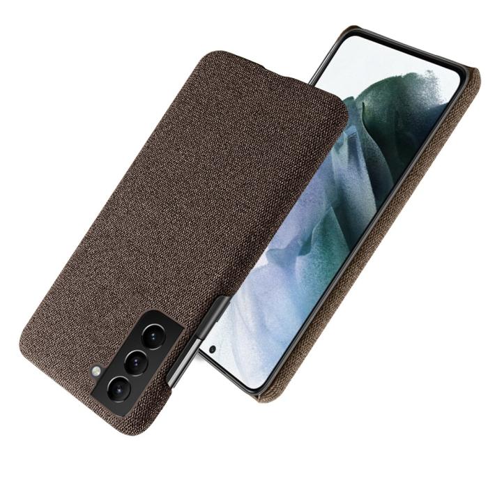 Bild 6, KSQ KSQ Samsung Galaxy S22 Plus Skal Tygbelagt Brun