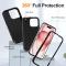  iPhone 16 Pro Max Skal Xtreme Shockproof Hybrid Svart