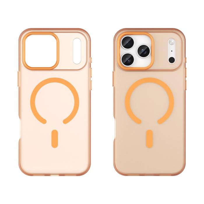 Bild 2,  iPhone 17 Pro Max Skal MagSafe Hybrid Orange