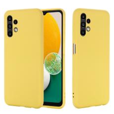  Samsung Galaxy A13 4G Skal Silikon Liquid Gul