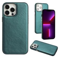  iPhone 15 Pro Skal L&auml;derbelagt Gr&ouml;n